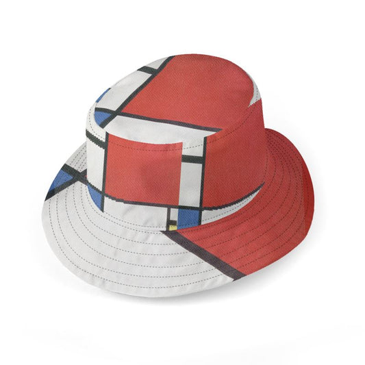 Abstract bucket hat